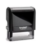 Printy 4913 - PERSONALISED text stamp up to 6 lines size