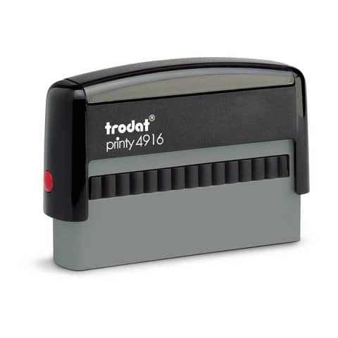 Timbro doppio datario con testo Trodat Printy 4816/PL PERSONALIZZATO dimensione