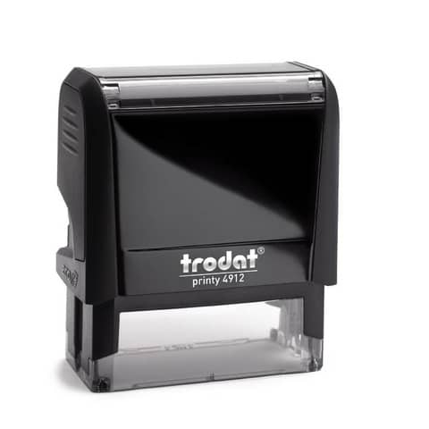 Printy 4912 - Timbro di testo PERSONALIZZATO fino a 5 righe dimensione