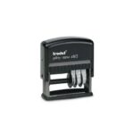 Printy 4813 - Datario con testo PERSONALIZZATO fino a 2 righe dimensione