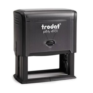 Printy 4931 - Timbro di testo PERSONALIZZATO fino a 7 righe dimensione