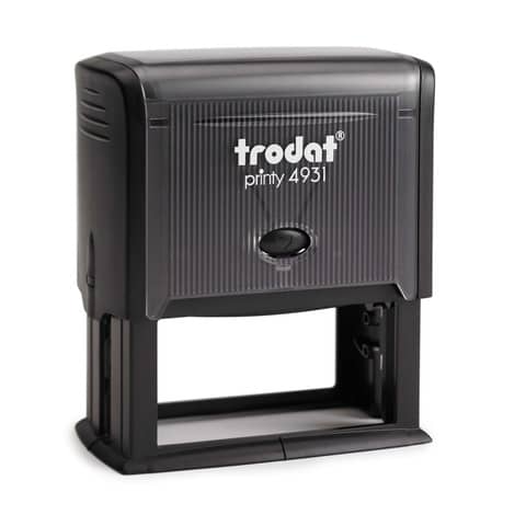 Printy 4931 - PERSONALISED text stamp up to 7 lines size