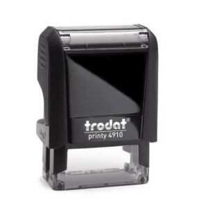 Printy 4910 - Timbro di testo PERSONALIZZATO fino a 3 righe dimensione