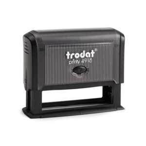 Printy 4918 - Timbro di testo PERSONALIZZATO fino a 3 righe dimensione