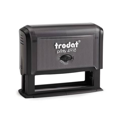 Printy 4918 - Timbro di testo PERSONALIZZATO fino a 3 righe dimensione