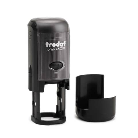 Printy 46025 - Timbro di testo PERSONALIZZATO fino a 4 righe dimensione