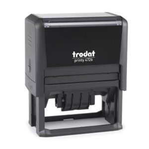 Printy 4726 - Datario con testo PERSONALIZZATO fino a 3+3 righe dimens.