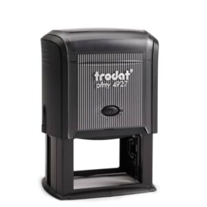 Printy 4927 - Timbro di testo PERSONALIZZATO fino a 10 righe dimens.