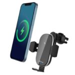 Supporto e caricatore smartphone per auto Media Range nero