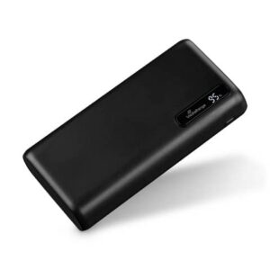 Powerbank 20,000 mAh 2x USB-A and 1x USB-C Media Range black