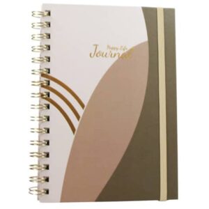 Quaderno a spirale A5 Donau Happy Life 100 fogli 80 g/m² verde quadretti 5 mm