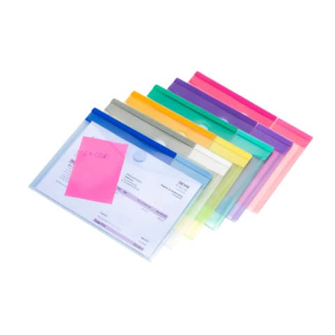 Tarifold® T-Collection button envelopes Velcro closure - A5