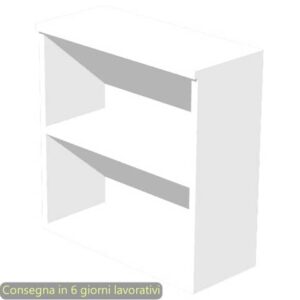 Armadio basso a giorno 2898 90x46xH.85 cm Artexport bianco
