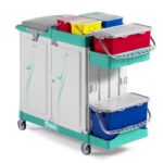 Magic System 3-compartment trolley with adjustable handle - 120x58x115 cm
