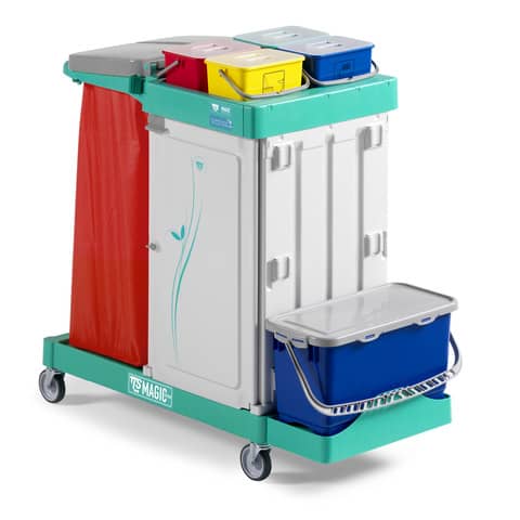 Carrello a 3 reparti Magic System - 120x60x115 cm TTS 710 Safety