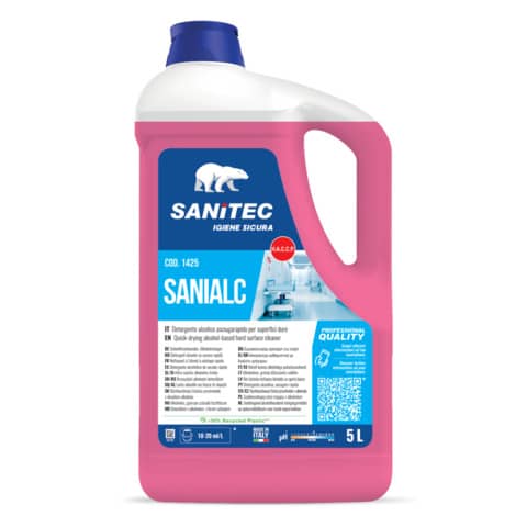 Sanitec Sanialc solvent-free alcoholic detergent with