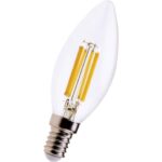 Lampadina LED a filamento candela 6W attacco E14 806 lumen luce naturale MKC