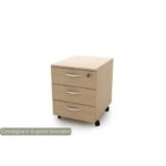 Cassettiera a 3 cassetti su ruote 17020 41x50xH.52,2 cm Artexport rovere