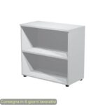 Armadio basso a giorno 2898 90x46xH.85 cm Artexport grigio