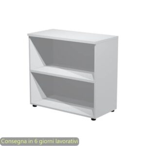 Armadio basso a giorno 2898 90x46xH.85 cm Artexport grigio