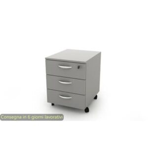 Cassettiera a 3 cassetti su ruote 17020 41x50xH.52,2 cm Artexport grigio