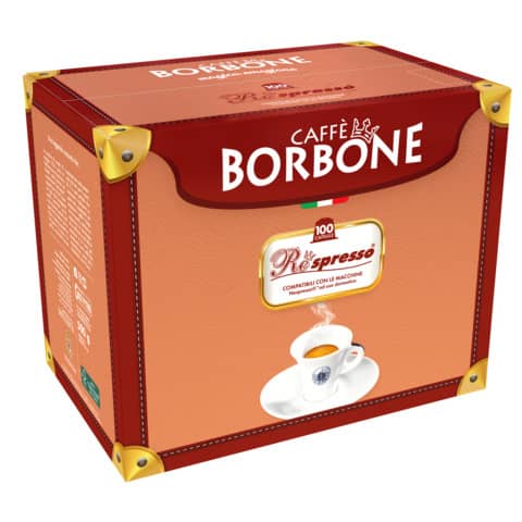 Respresso compatible capsules 100 pcs Caffe Borbone Blue quality