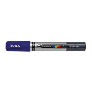 Marcatore a tempera Graduate Mark All punta tonda 2 mm Lyra blu