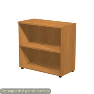 Armadio basso a giorno 2898 90x46xH.85 cm Artexport noce chiaro