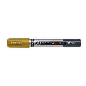 Marcatore a tempera Graduate Mark All punta tonda 2 mm Lyra oro
