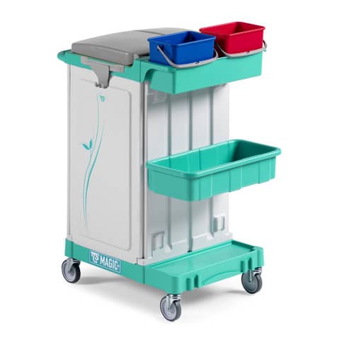 Carrello multiuso a 2 reparti Magic Line - 82x54x110 cm TTS 20 Professional