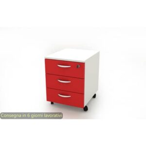 Cassettiera a 3 cassetti su ruote 17020 41x50xH.52,2 cm Artexport struttura