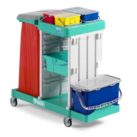 Trolley with 3 departments Magic System - 120x58x115 cm TTS 710 basic