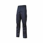 Pantalone da lavoro in cotone elasticizzato Guapo blu U-Power taglia M