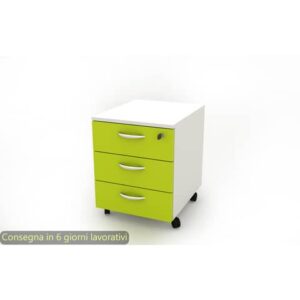 Cassettiera a 3 cassetti su ruote 17020 41x50xH.52,2 cm Artexport struttura