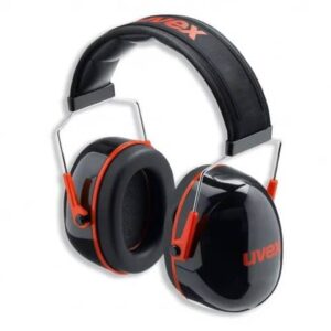 Uvex length-adjustable K3 noise insulation headphone for high frequencies