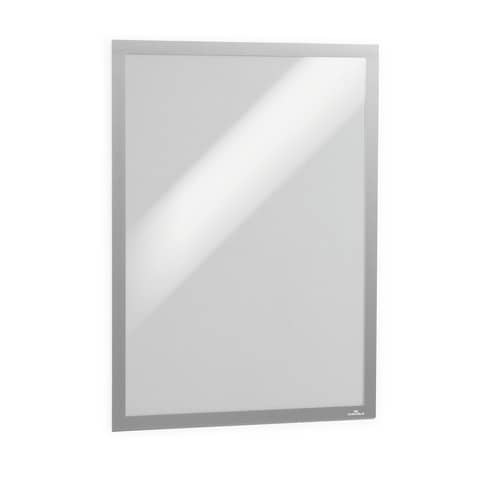 DURAFRAME® POSTER A2 Durable Display Frame - silver metallic
