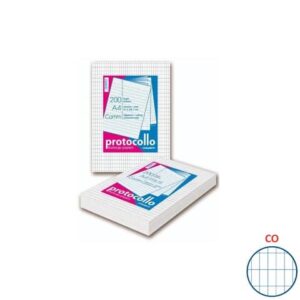 Fogli protocollo A4 - 60 g/mq - Blasetti commerciale - senza margini -