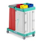 Magic Line 2-compartment trolley - 92x55x110 cm TTS 300 safety