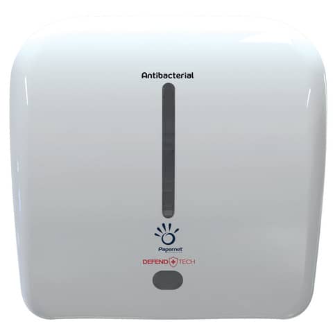 Dispenser autocut no touch Universus antibatterico con Defend Tech 33,3 x