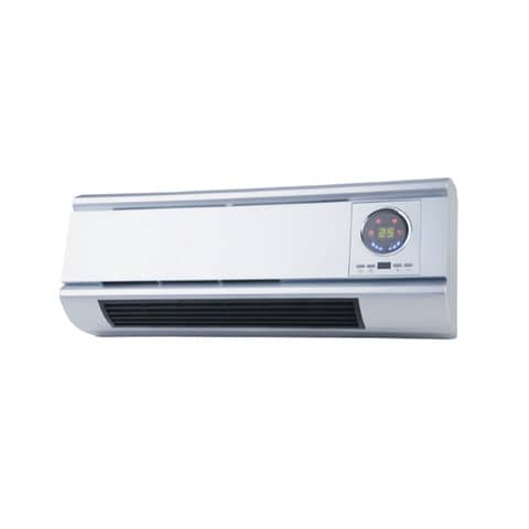 Termoventilatore a parete PTC con telecomando Spider IP20 Fokolare 2000 W