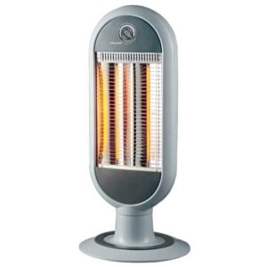 Stufa radiante con resistenze in fibra di carbonio Curvy IP34 Fokolare 1000 W