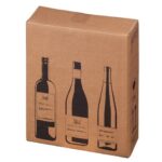 Scatole per bottiglie Wine Pack conf. 10 pz Bong tre bottiglie