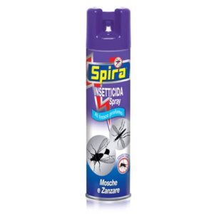 Insetticida spray per mosche e zanzare 400 ml Spira fresco profumo