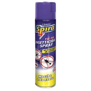 Insetticida spray per mosche e zanzare 400 ml Spira profumo limone
