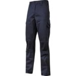 Guapo blue U-Power stretch cotton work trousers size L
