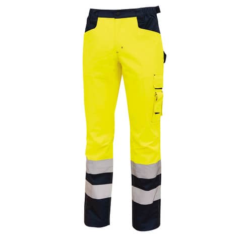 Pantalone da lavoro Light Yellow Fluo U-Power taglia L