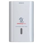 Antibacterial interleaved toilet paper dispenser Defend Tech -