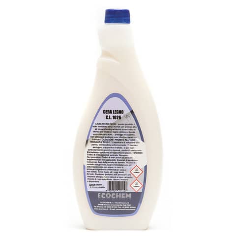 Detergete Cera Legno per mobili C.L. 1026 Ecochem 750 ml