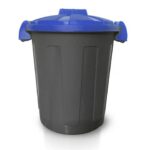 Bidone 25 litri dotato di coperchio e due chiusure esterne PP Mobil Plastic