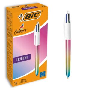 Penna a sfera a scatto BIC 4 Colours 1 mm - gradient